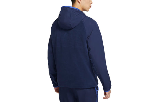 Nike Solid Color Pullover Fleece Navy Blue Dark  CU4364-410