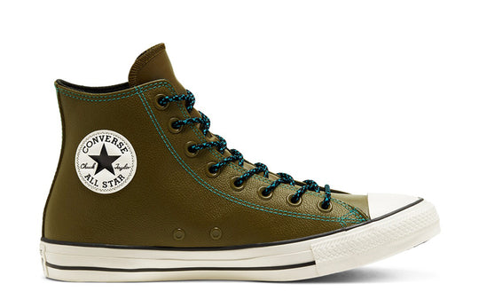 Converse Tumbled Leather Chuck Taylor All Star 'Green White' 165957C