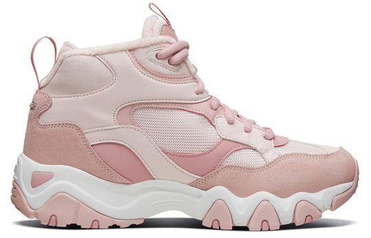 (WMNS) Skechers D Lites 2.0 High-Top Running Shoes Pink 88888382-LTPK Athletic Shoes  -  KICKS CREW