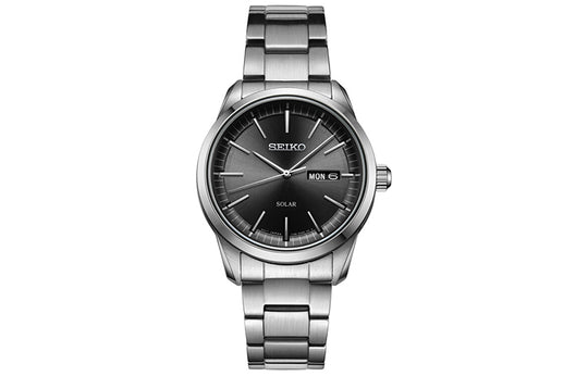 Men's SEIKO Gents Series Business Quartz Solar Power Watch SNE527P1 Watches - KICKSCREW