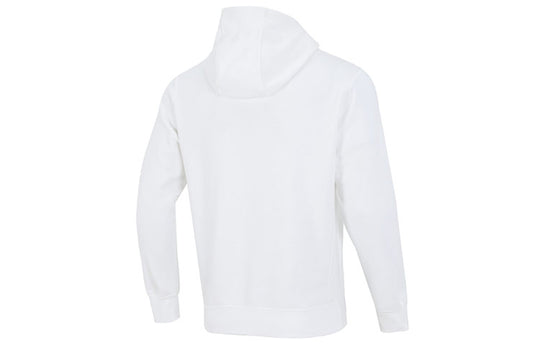 Men's Nike Nsw Bb Po Hdy Swsh Brnd Riff Contrasting Colors Logo Sports Pullover White DM2395-100