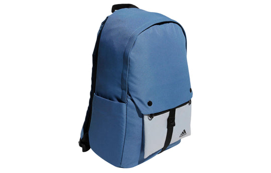 adidas Detachable Pocket Backpack Unisex Blue Gray Colorblock HR8170