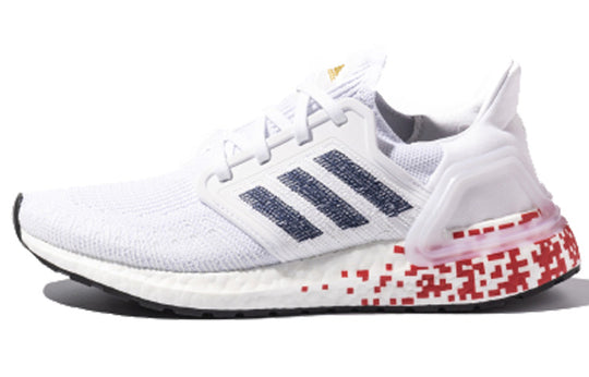 (WMNS) adidas Ultraboost 20 'White Blue Red' FY3462