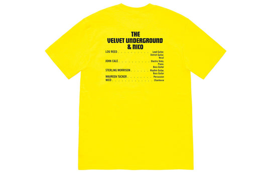 Supreme FW19 Week 4 x The Velvet Underground Nico Tee SUP-FW19-446