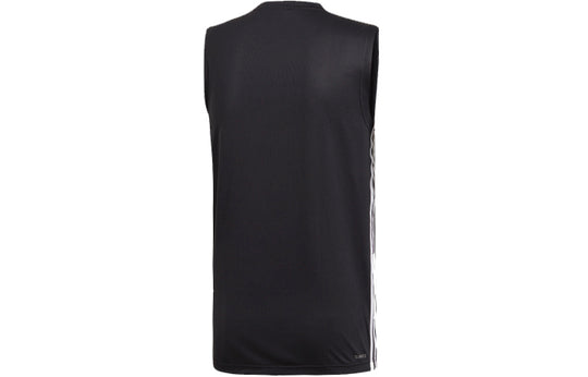Men's adidas D2M Sl 3S Training Black Vest DT3047