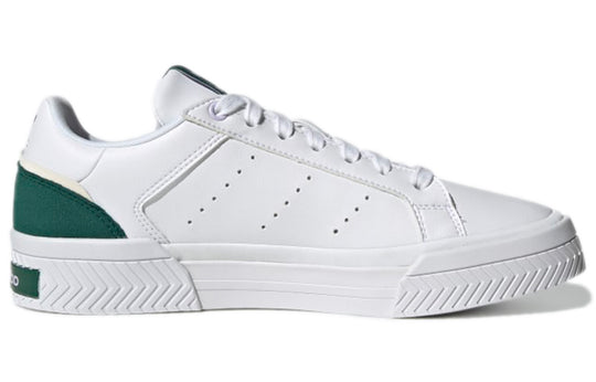 (WMNS) adidas originals Court Tourino 'Bright White Green' GZ9237