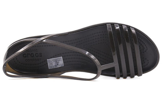 (WMNS) Crocs Maryjane Sandals 'Black' 202465-001