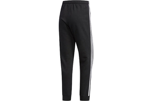 Men's adidas Ess Cb Pant Logo Printing Bundle Feet Sports Pants/Trousers/Joggers Black FL0296