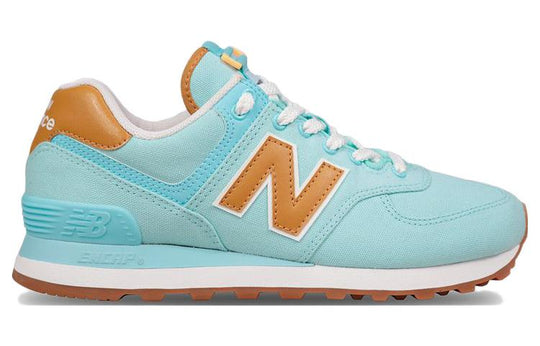 (WMNS) New Balance 574 Low-Top Blue/Yellow WL574OF2