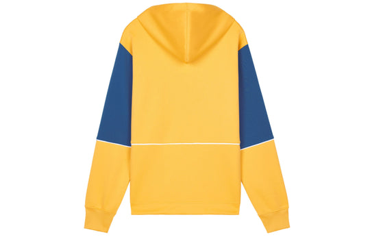 New Balance stitching hooded sweater all-match pullover Men's Yellow MT03909-ASE