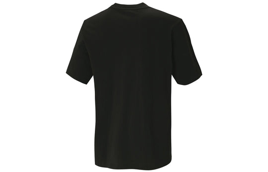 adidas neo U Pd Tee2 Gradient Stripe sAlphabet Printing Knitting Sport Short Sleeve Men s Black H65037