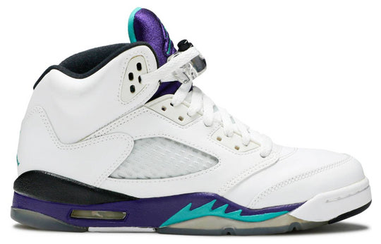 (GS) Air Jordan 5 Retro 'Grape' 2013 440888-108 Big Kids Basketball Shoes  -  KICKS CREW