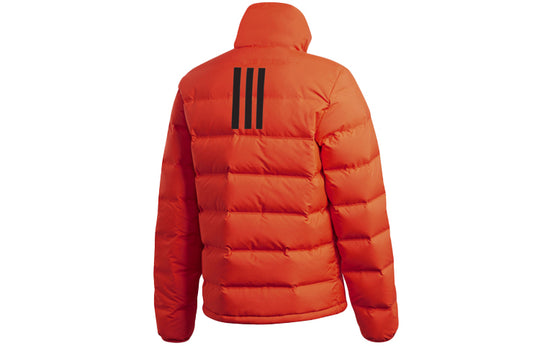 adidas Outdoor waterproof Sports Stay Warm Stand Collar Down Jacket Orange DZ1448