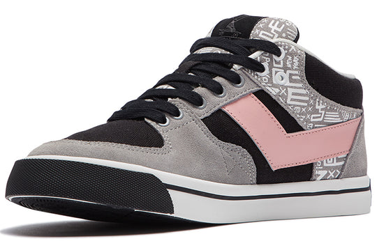 (WMNS) PONY Retro Skateboard Shoes Black/Pink 01W1AT01BK