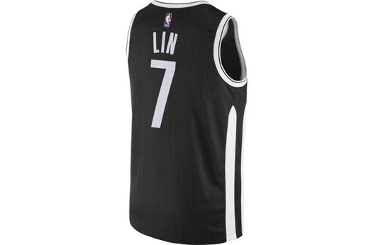 Nike Jeremy Lin City Edition Swingman Jersey No. 7 Black 912074