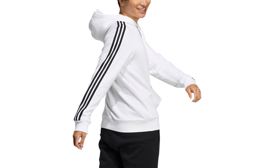 adidas neo Casual Sports hooded Side Stripe White H53023