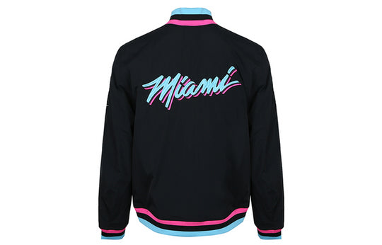 Men's Nike NBA Miami Heat Black Jacket AH5285-010 - KICKS CREW