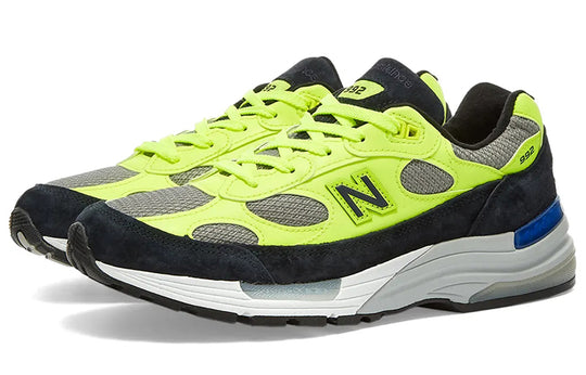 New Balance 992 Made in USA 'Neon Yellow Navy' M992AF