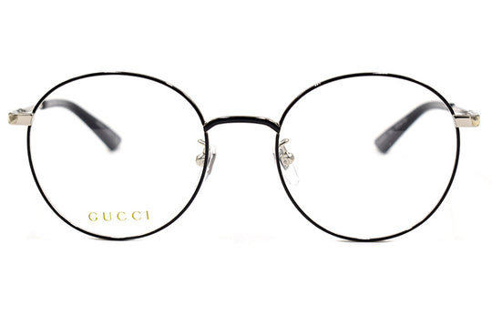 Gucci Series Eyeglasses Men's Black/Silver GG0862OA-003