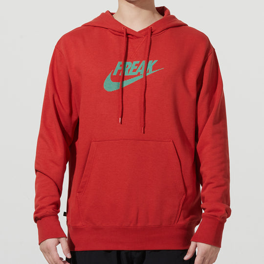 Men's Nike As Ga Nk Po Freak Logo Printing Pullover Sports Pullover Re ...