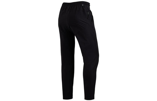 Men's Nike SportswearCommuter Elastic Waistband Woven Solid Color Sports Pants Black DM6622-010
