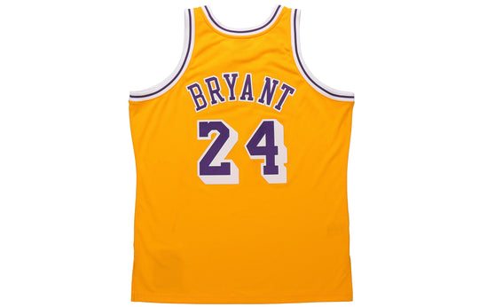 NIKE NBA LOS ANGELES LAKERS KOBE BRYANT #24 size Large jersey yellow