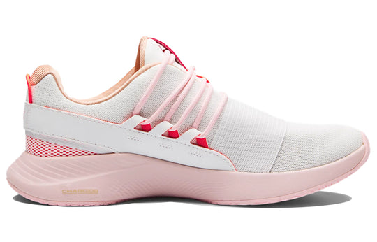 (WMNS) Under Armour Charged Breathe Lace Sports Shoes Pink/White 3022584-106