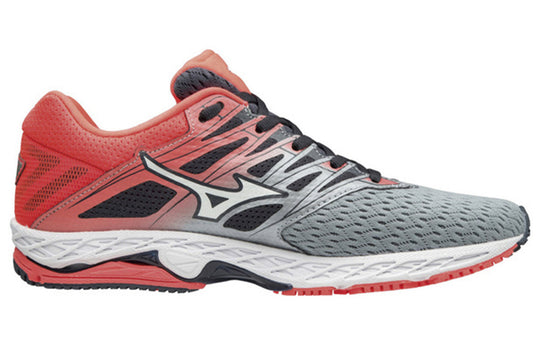 (WMNS) Mizuno Wave Shadow 2 Wide 'Gray Red' J1GD189702