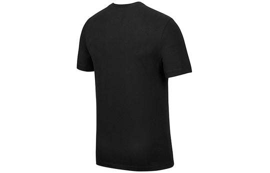 Nike DRI-FIT Printing Round Neck Short Sleeve Black CW5015-010