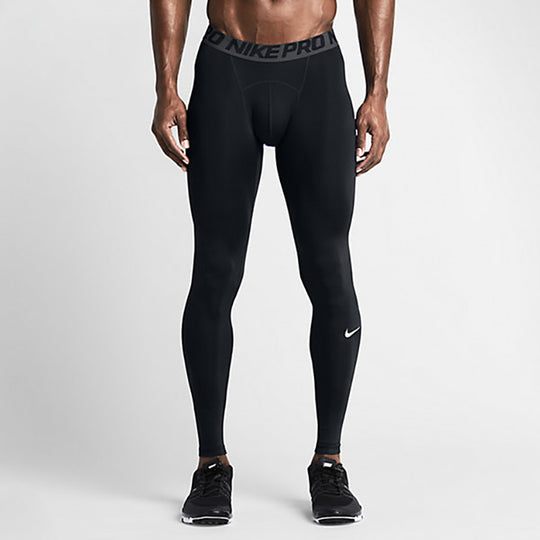 Nike Knit Tight Elastic Breathable gym pants Black 932451-010 - KICKS CREW