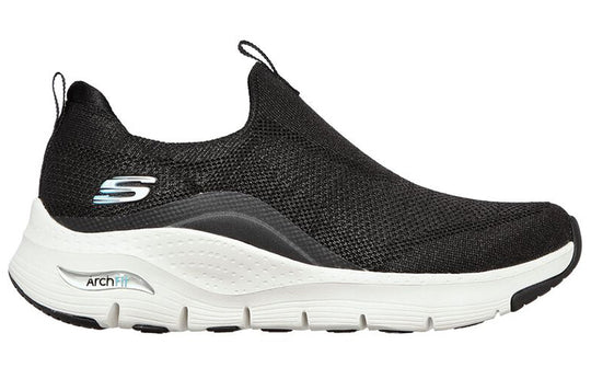 Skechers WMNS Arch Fit Low-Top Running Shoes Black/White 149415-BKW Marathon Running Shoes/Sneakers - KICKSCREW