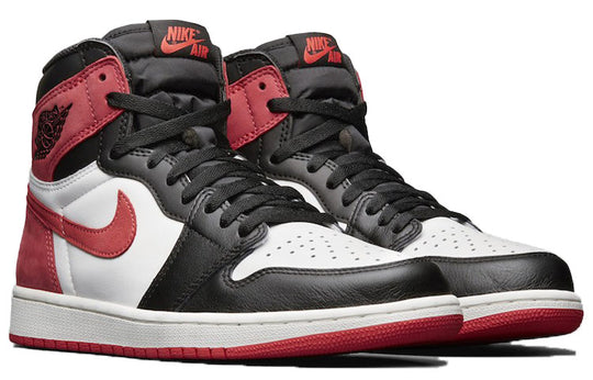 Air Jordan 1 Retro High OG 'Track Red' 555088-112 Retro Basketball Shoes  -  KICKS CREW