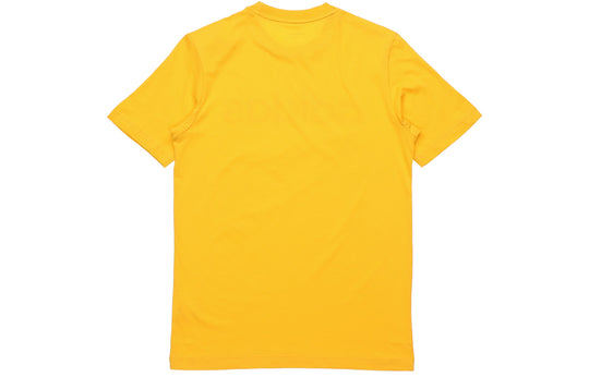 adidas neo M ESNTL LOGO T Sports Short Sleeve Yellow GJ8933