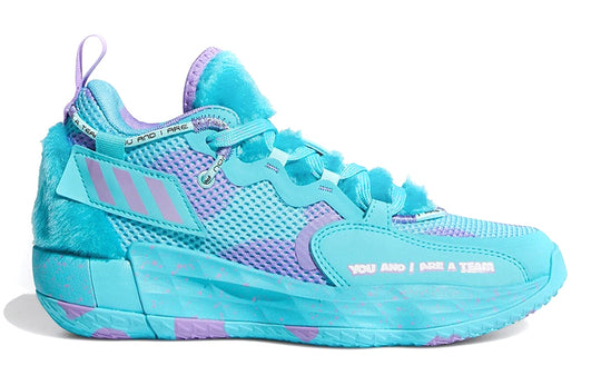 adidas Monsters Inc. x Dame 7 EXTPLY Big Kid 'Sulley' S42807