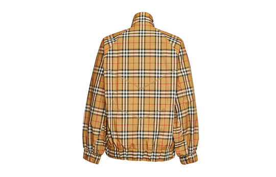 BURBERRY Vintage Plaid Yellow Jacket 8002655