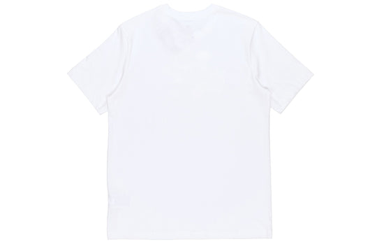 Nike Graffiti Logo Printing Round Neck Short Sleeve White DJ6295-100