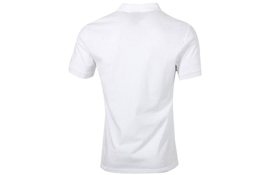 Nike Sportswear lapel Short Sleeve Polo Shirt White CJ4457-100 - KICKS CREW