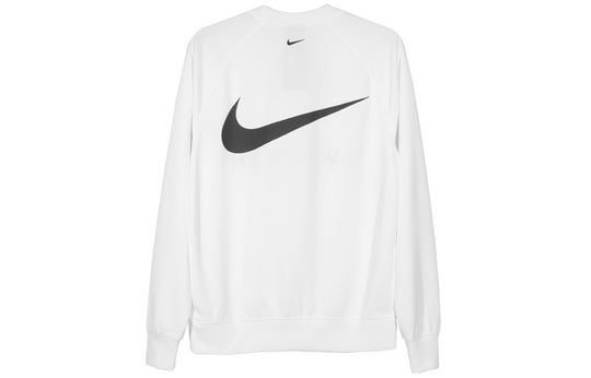 Nike Sportswear Swoosh Sweatshirt For Men White CJ4841-100