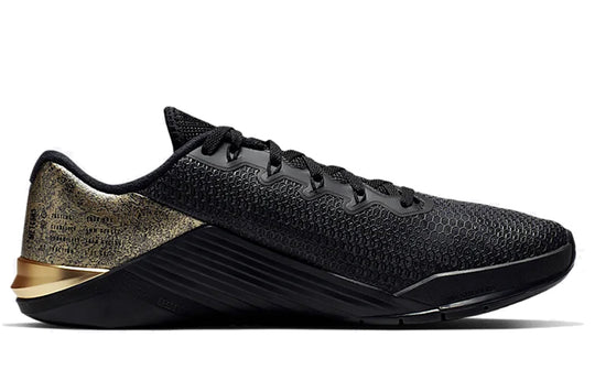 Nike Metcon 5 'Black Gold' AT3144-070 Training Shoes/Sneakers  -  KICKS CREW