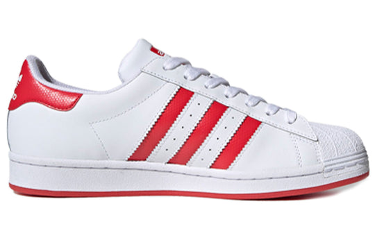 adidas originals Superstar 'White Red' FW6011