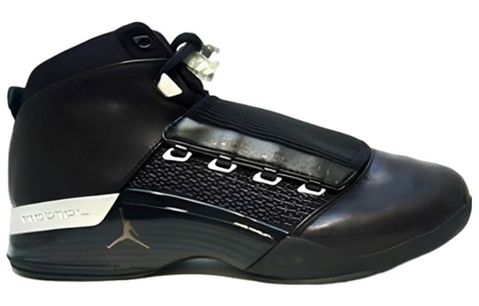 Air Jordan 17 OG 'Black Metallic Silver' 302720-041 Retro Basketball Shoes  -  KICKS CREW