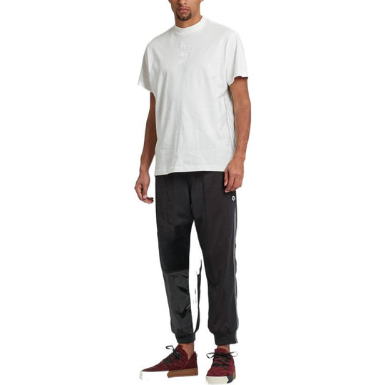 adidas originals x alexander wang Crossover Solid Color Logo Casual Short Sleeve White T-Shirt CD0909