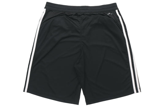 adidas Solid Color Breathable Sports Running Shorts Black DT3050 ...