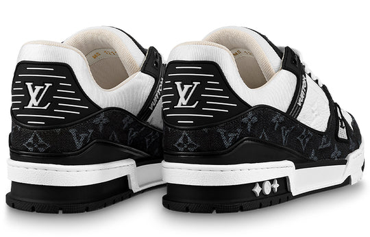Louis Vuitton LV Trainer LV Trainer Sneaker, Black, 9 (Stock Confirmation Required)