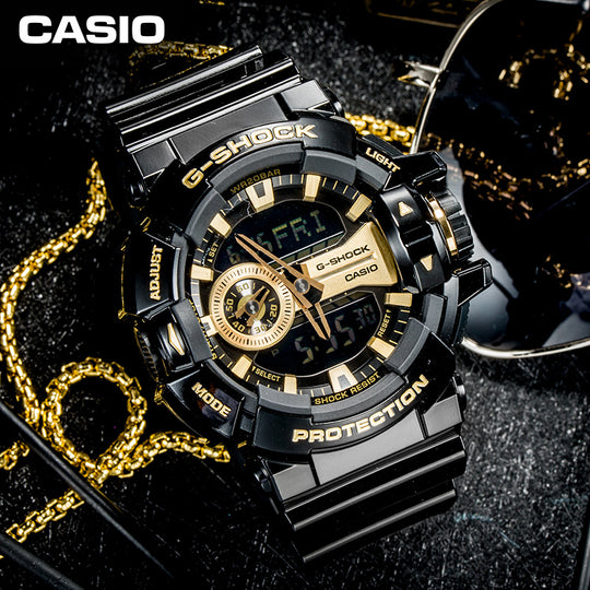CASIO G-Shock Analog-Digital 'Black Gold' GA-400GBX-1A9PR