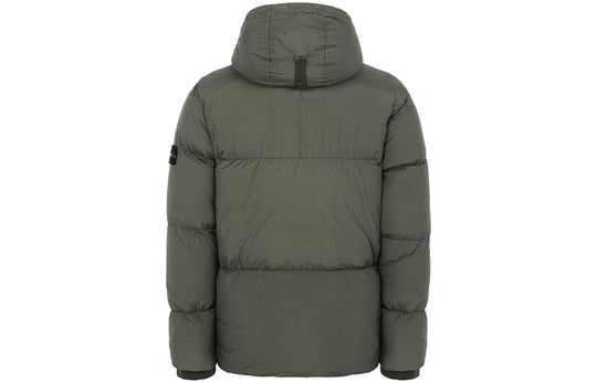 Men's STONE ISLAND Sleeve Hooded Jacket Green 731540723-V0059