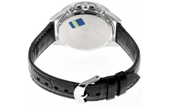 Men's CASIO EDIFICE Series durable Watch Business Mens Silver Analog EFV-580L-1A