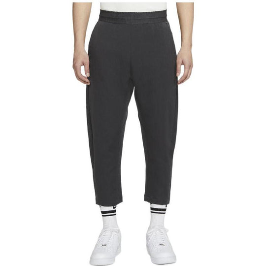 Men's Nike Sportswear Tech Pack Casual Woven Solid Color Sports Pants/Trousers/Joggers Gray Black DM1190-060