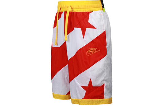 Nike USA Red&White Stars Flag Sports Shorts Men 'Red White Gold' CK6312-657
