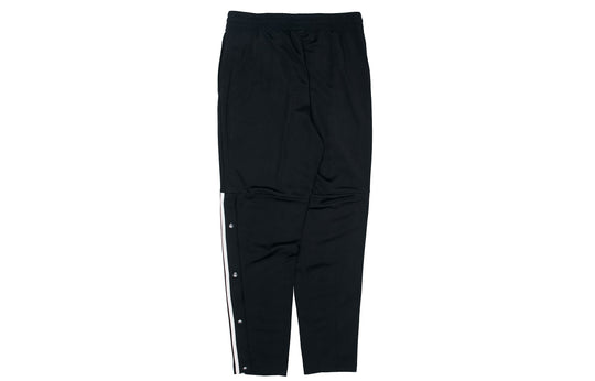 adidas Running Sports Essentials Knitted Tricot Snap Pants Men's Black GK8991